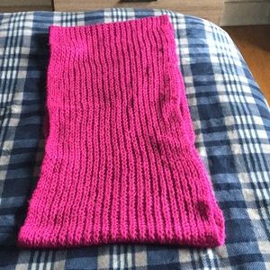 Hot Pink Circle Scarf